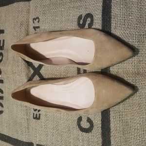 J.Crew Suede Pointed Toe Flat